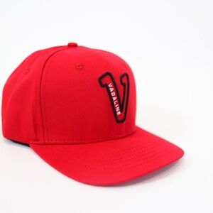 - Vadaline v logo red/black dad hat (unisex)